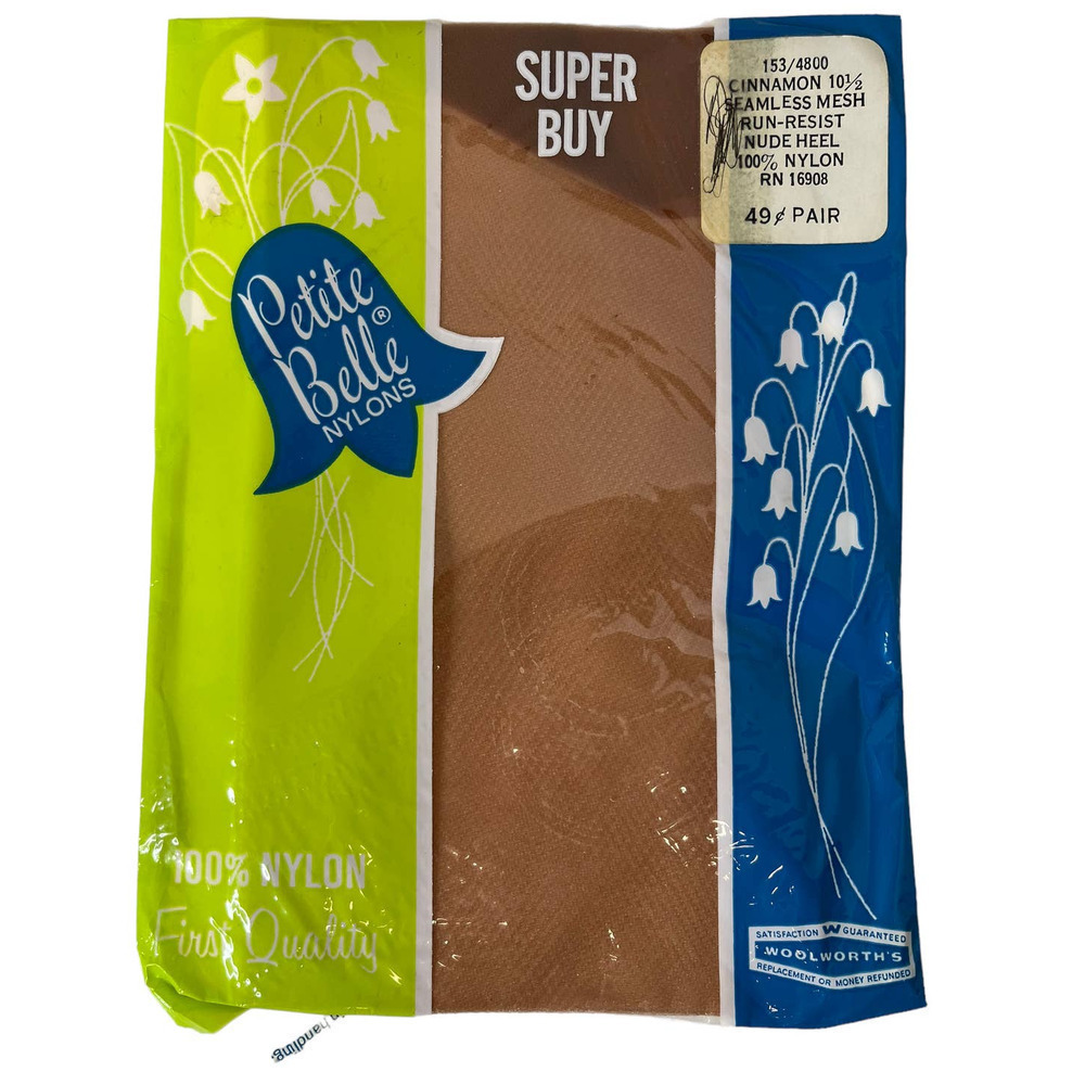 Petite Belle Vintage Nylons Seamless Dead Stock NIP